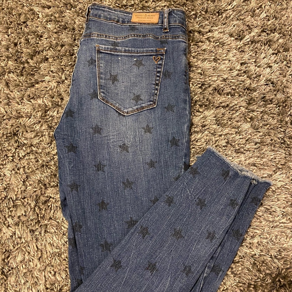 Velvet Heart Star Jeans